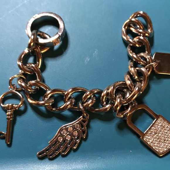 Armani Exchange Jewelry Armani Exchange Silver Charm Bracelet